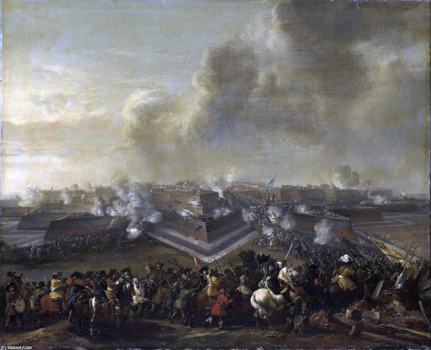 The Storming Of Coevorden, December 30, 1672 — Pieter Wouwerman