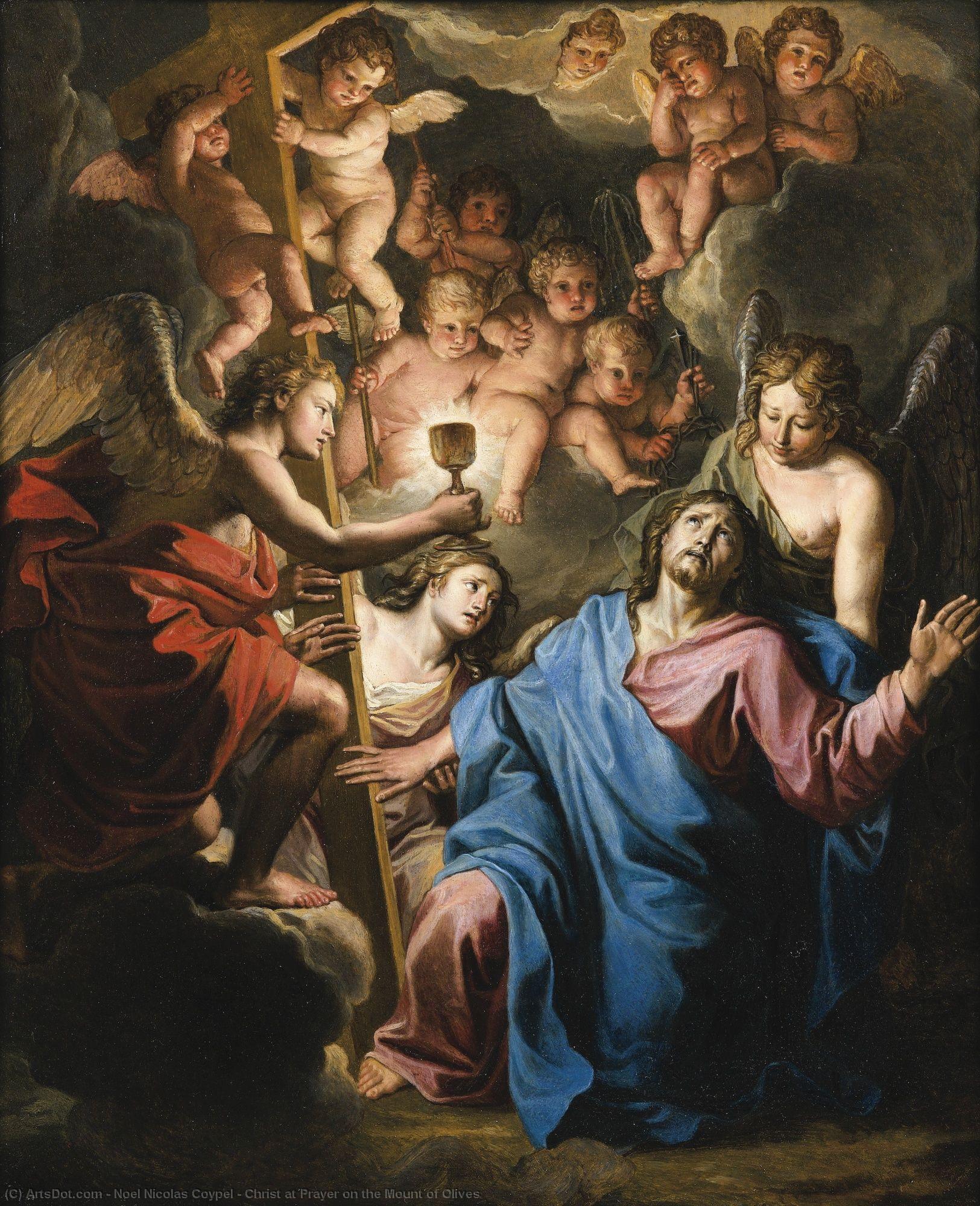 Christ At Prayer On The Mount Of Olives — Noel Nicolas Coypel