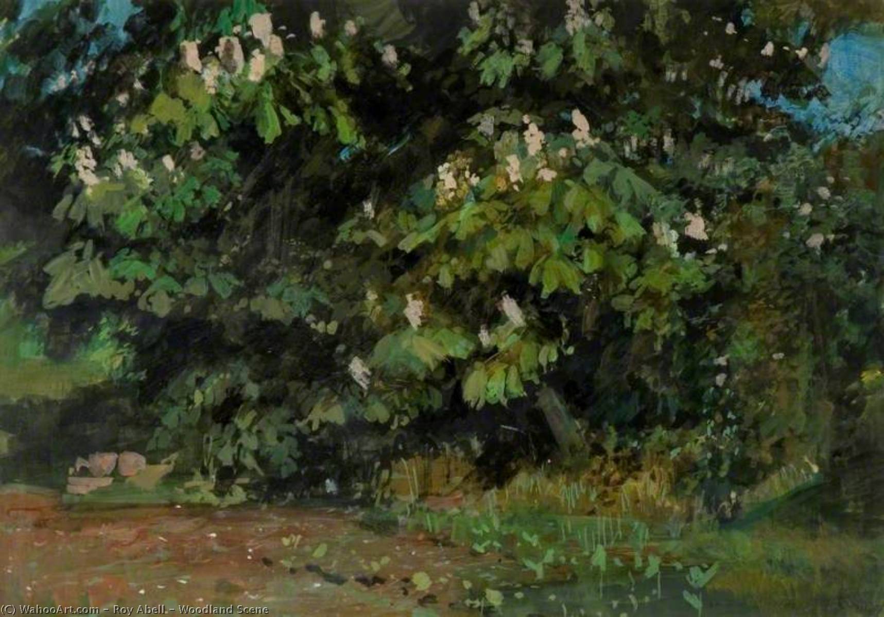 Woodland Scene — Roy Abell