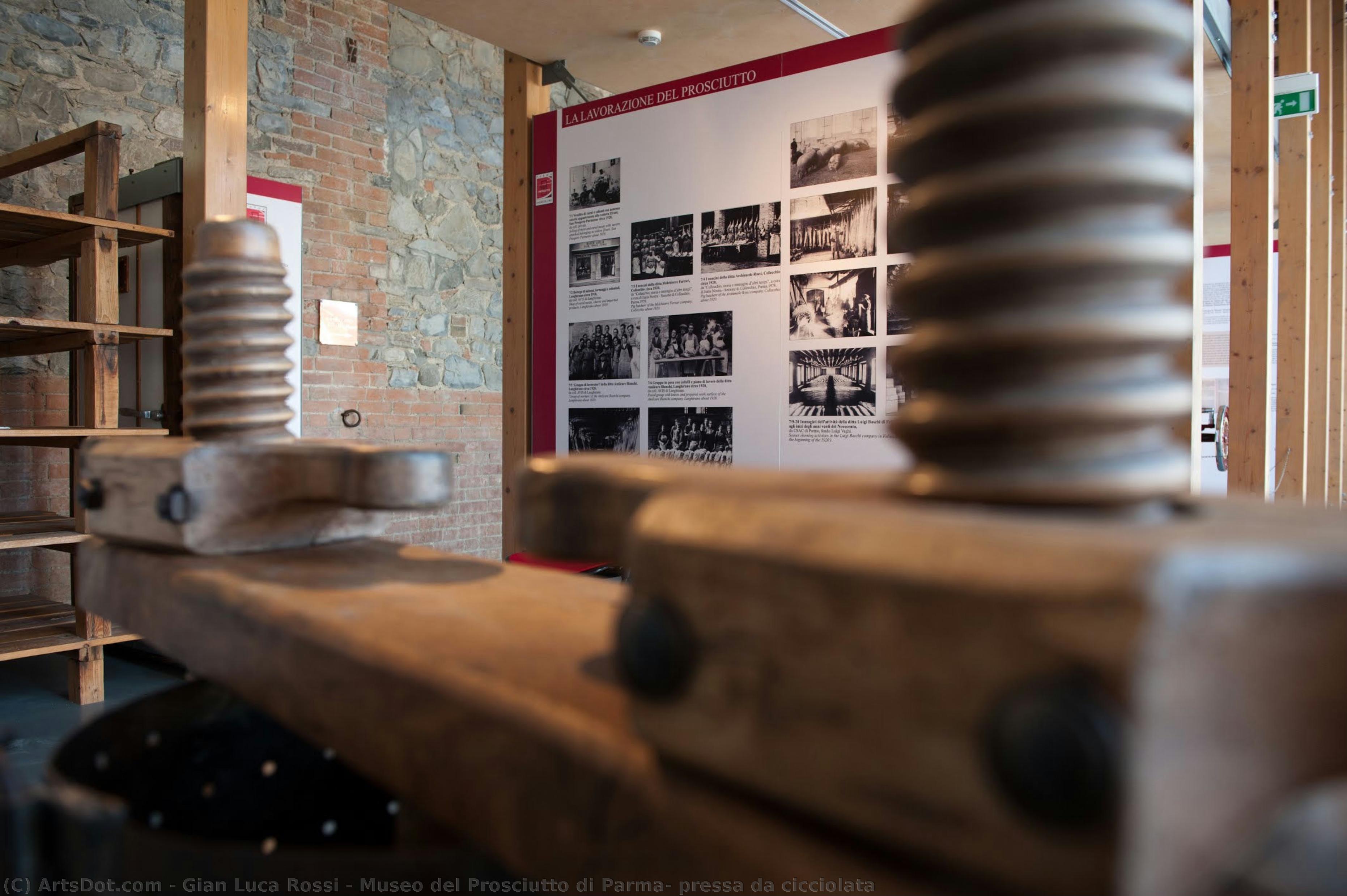 Museo Del Prosciutto Di Parma: Pressa Da Cicciolata — Gian Luca Rossi