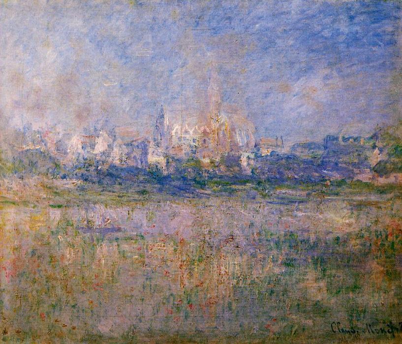 Vetheuil Im Nebel — Claude Monet