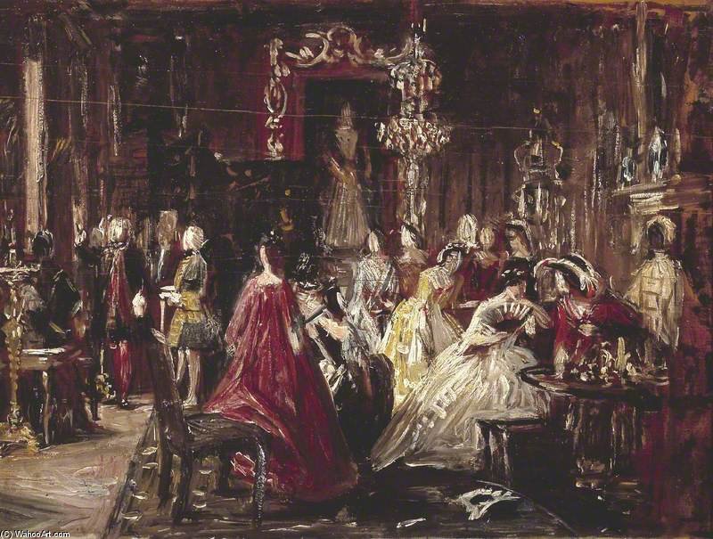 Sketch For 'the Rape Of The Lock' — Charles Robert Leslie