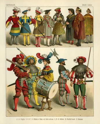 German Costume - — アルベルト・クレッチマー