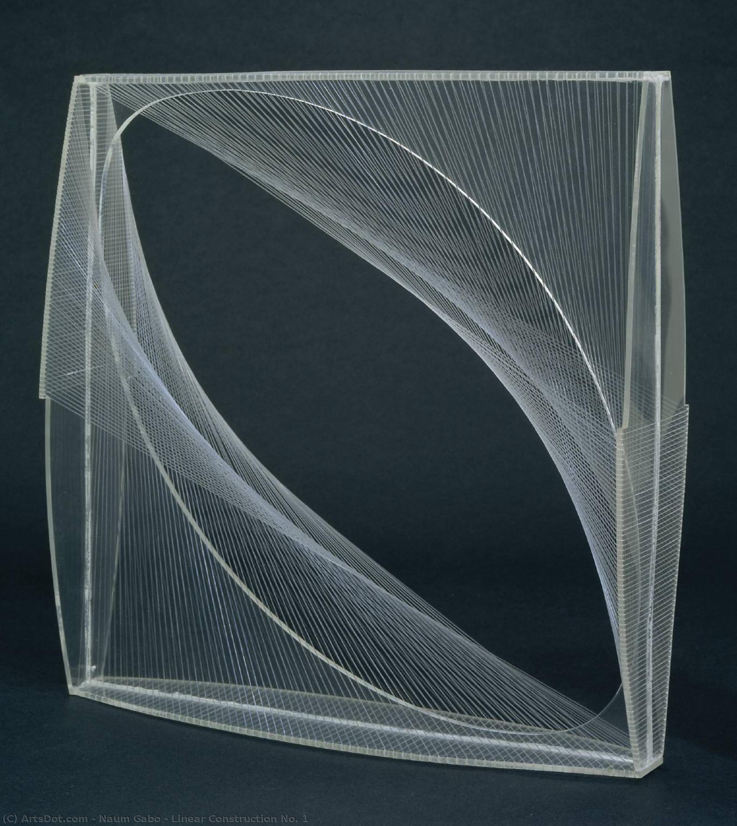 Linear Construction No. 1 — Naum Gabo