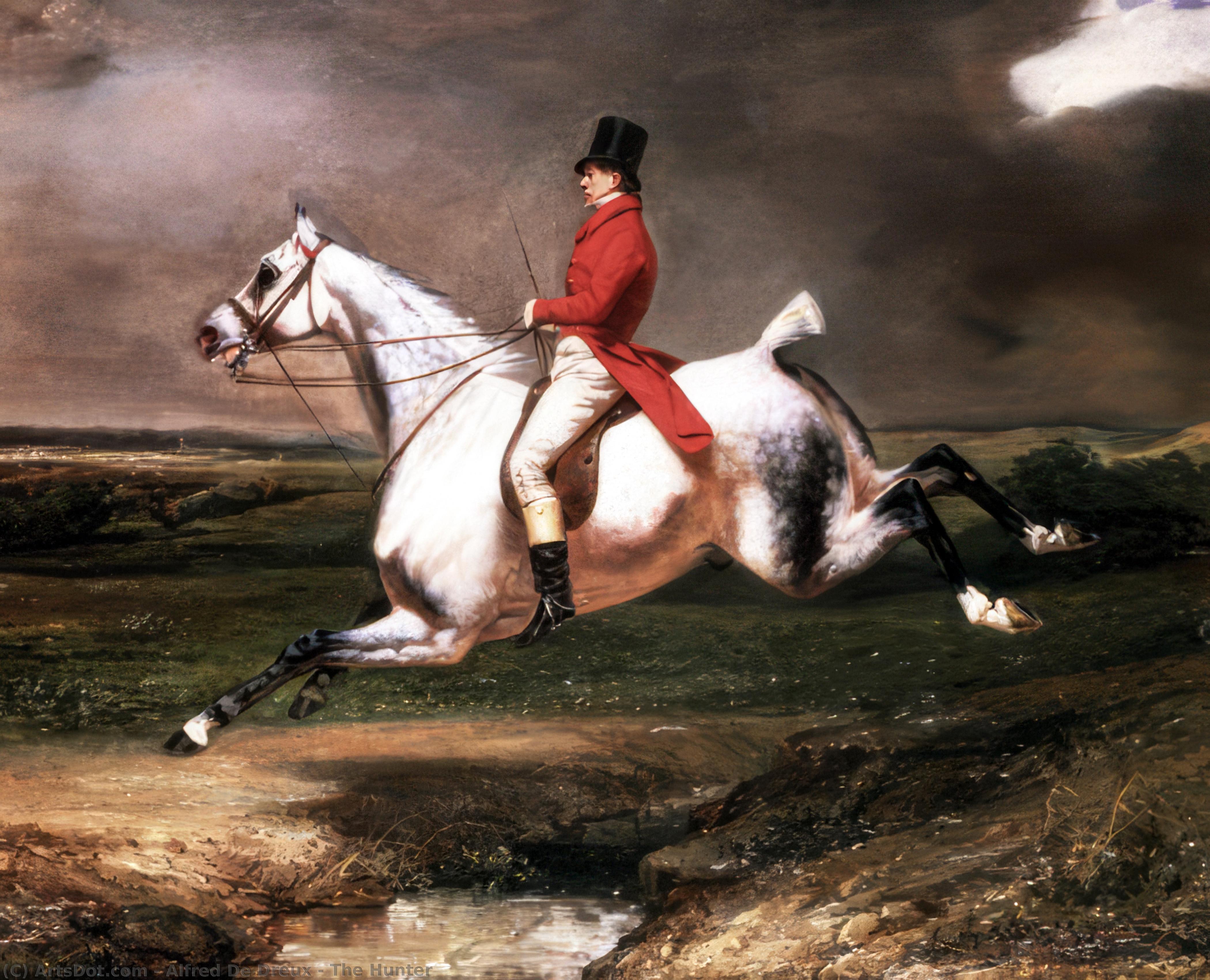 The Hunter — Alfred De Dreux