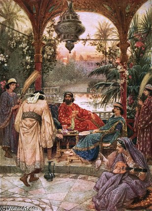 Nehemiah Makes His Petition To Artaxerxes — William Brassey Hole