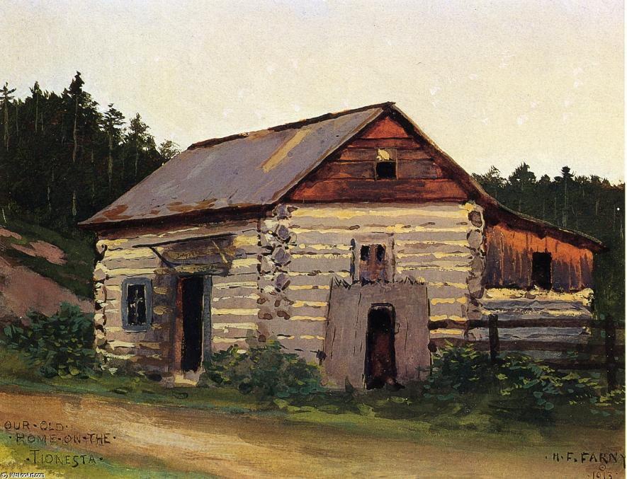 Our Old Home On The Tionesta — Henri F. Farny