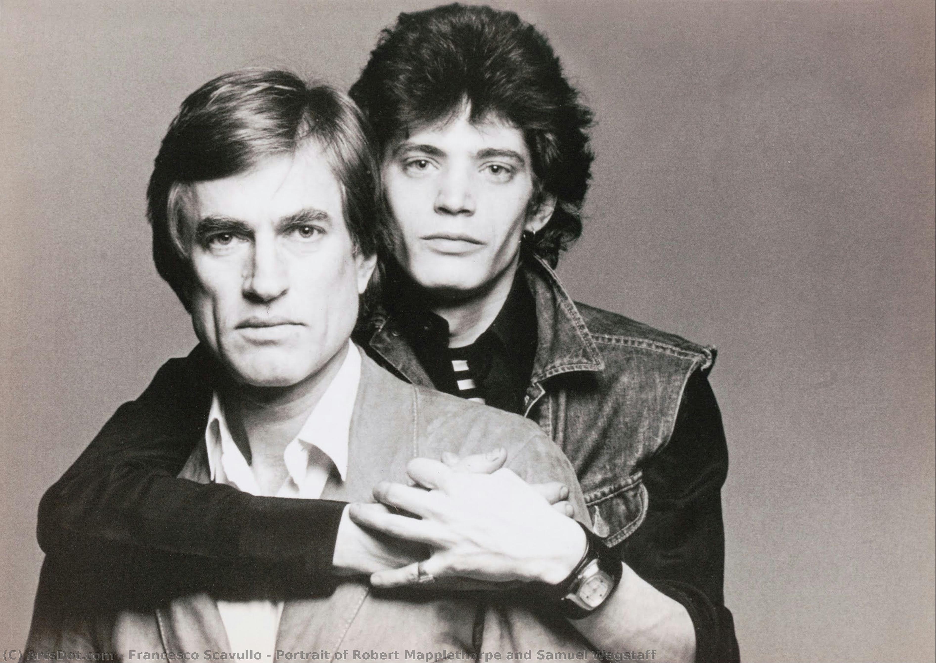 Portrait Of Robert Mapplethorpe And Samuel Wagstaff — Francesco Scavullo