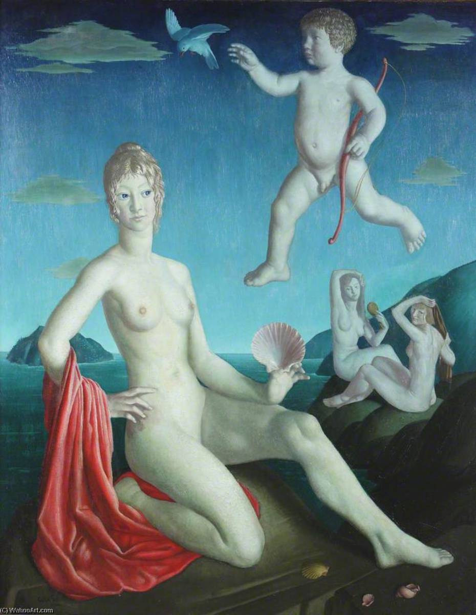 Venus And Cupid — Colin Unwin Gill