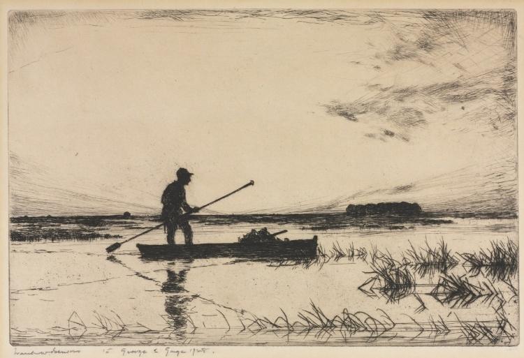 The Punter 1 — Frank Weston Benson