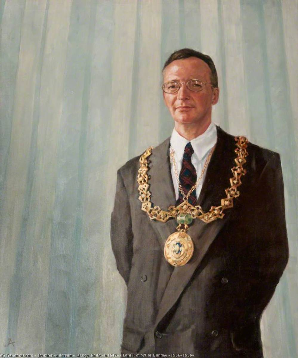 Mervyn Rolfe (b.1947), Lord Provost Of Dundee (1996–1999) — Jennifer Anderson