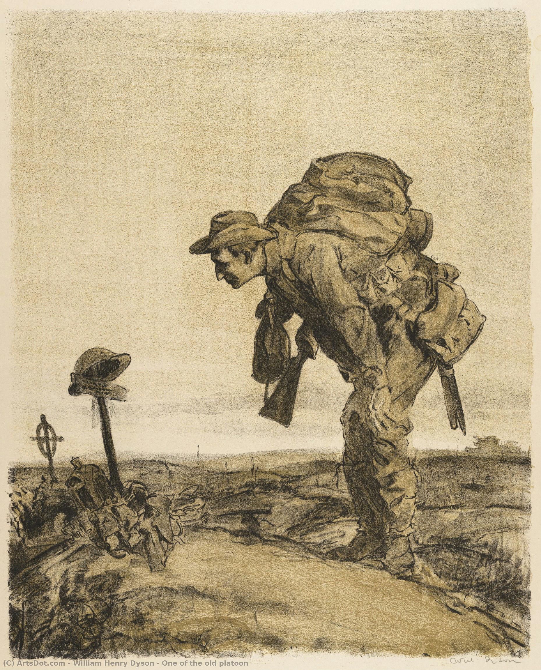 One Of The Old Platoon — William Henry Dyson