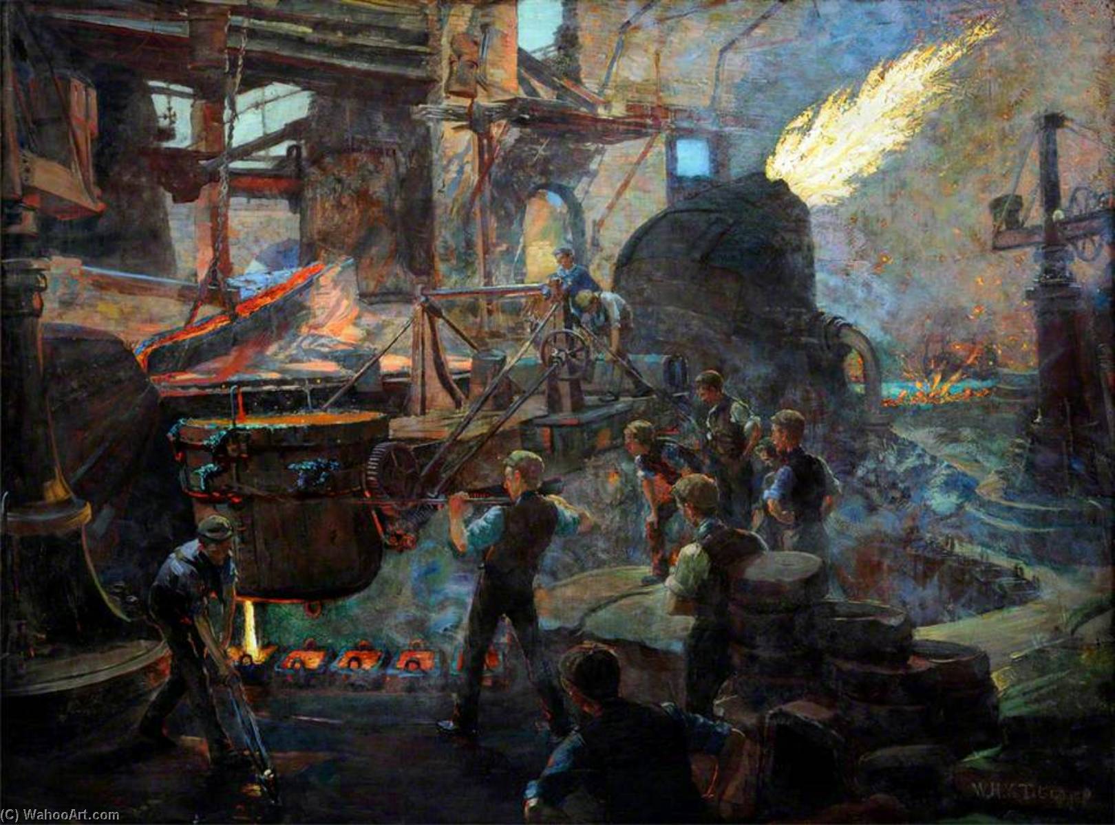 The Wealth Of England, The Bessemer Process Of Making Steel — William Holt Yates Titcomb