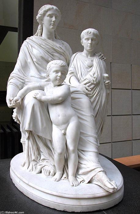 Cornelia, Mother Of The Gracchi — Pierre-jules Cavelier