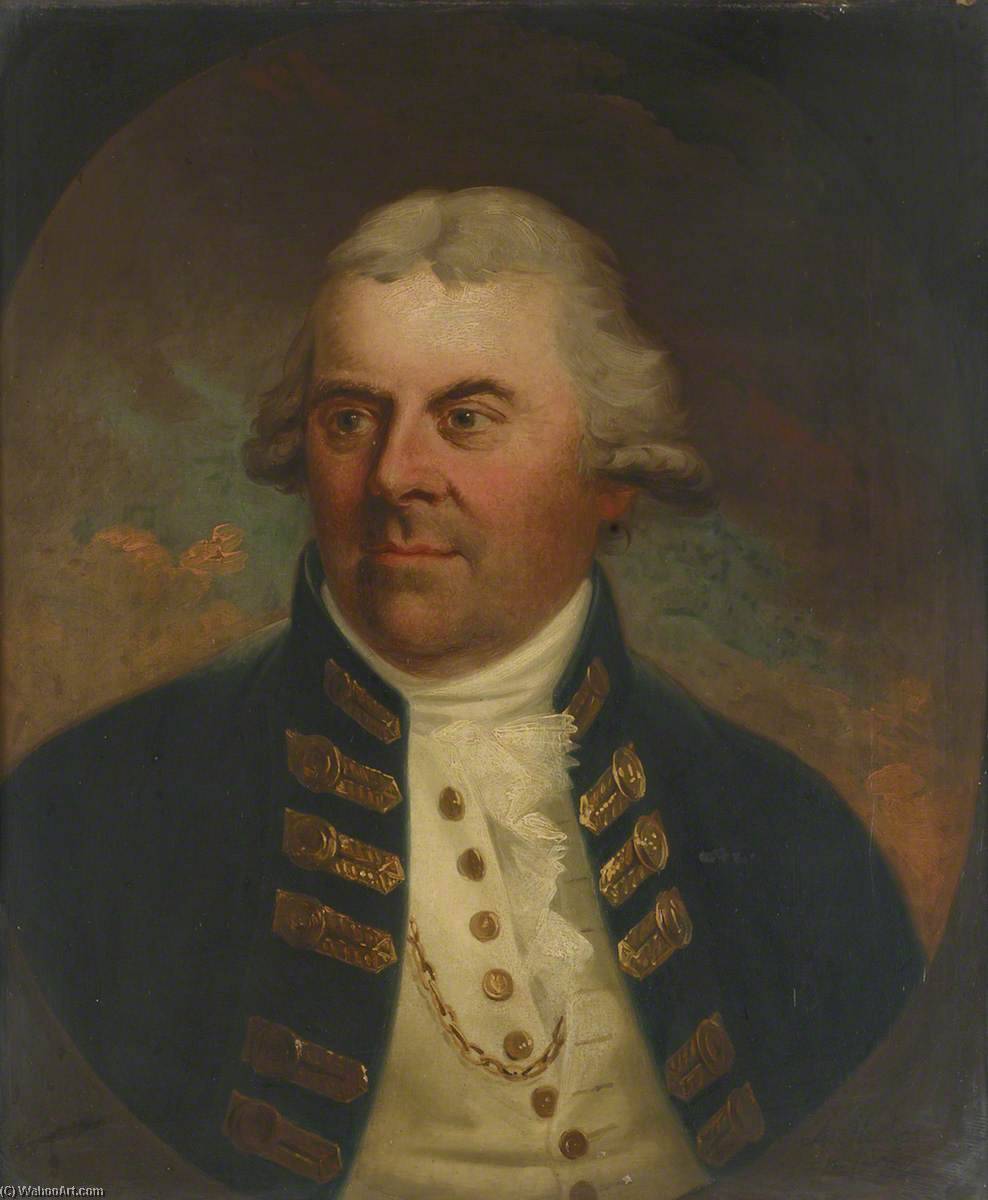 Vice Admiral Alan Gardner (1742–1809), First Baron Gardner — Karl Anton Hickel