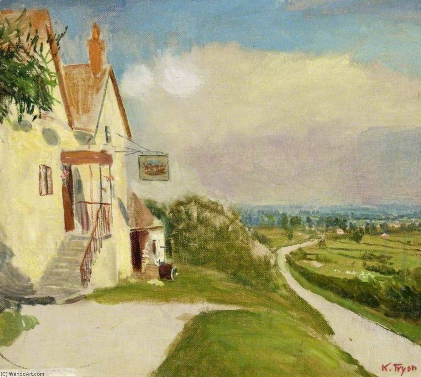 The 'plough Inn', Chiseldon, Wiltshire — Kate Allen Tryon