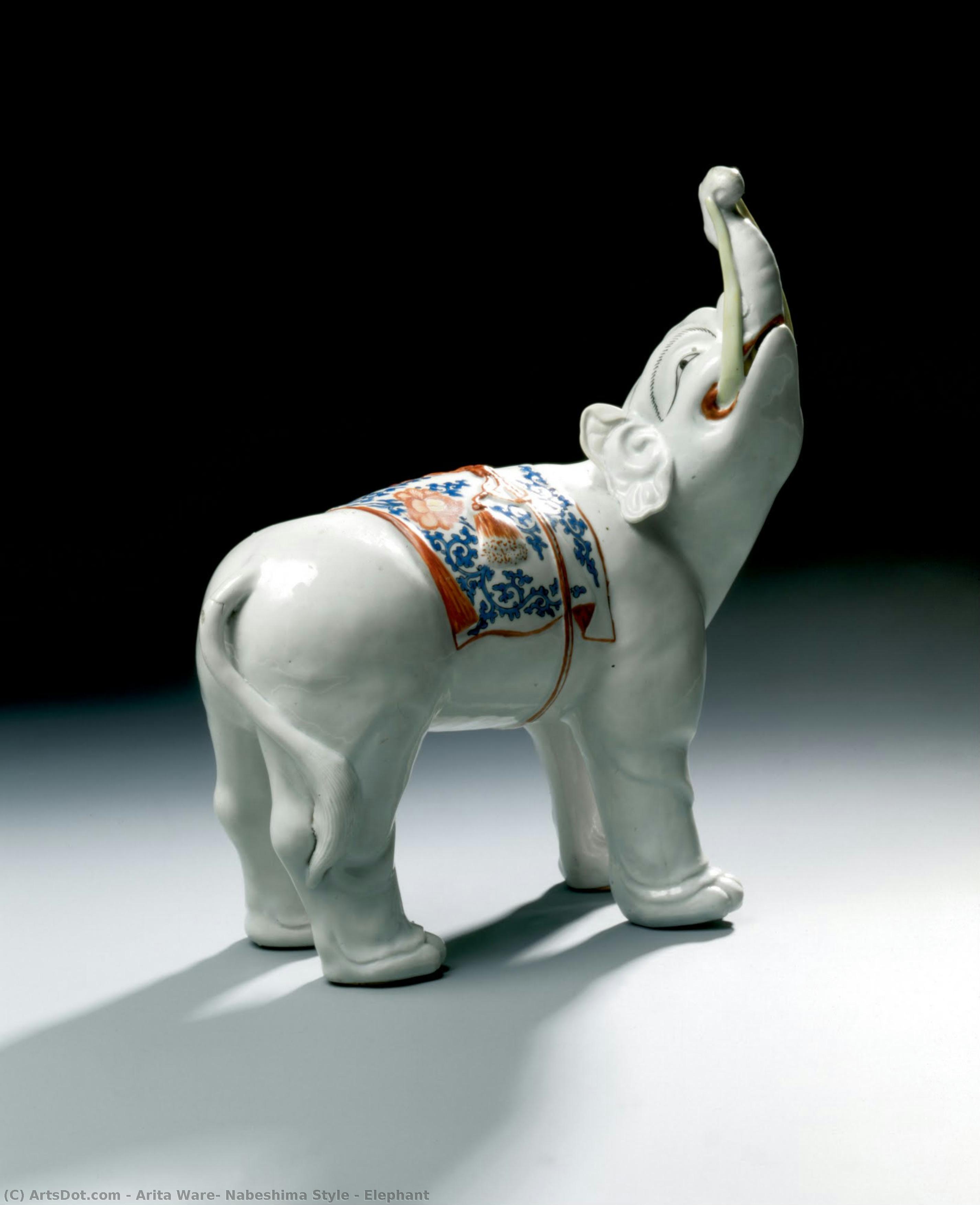 Elephant — Arita Ware, Nabeshima Style