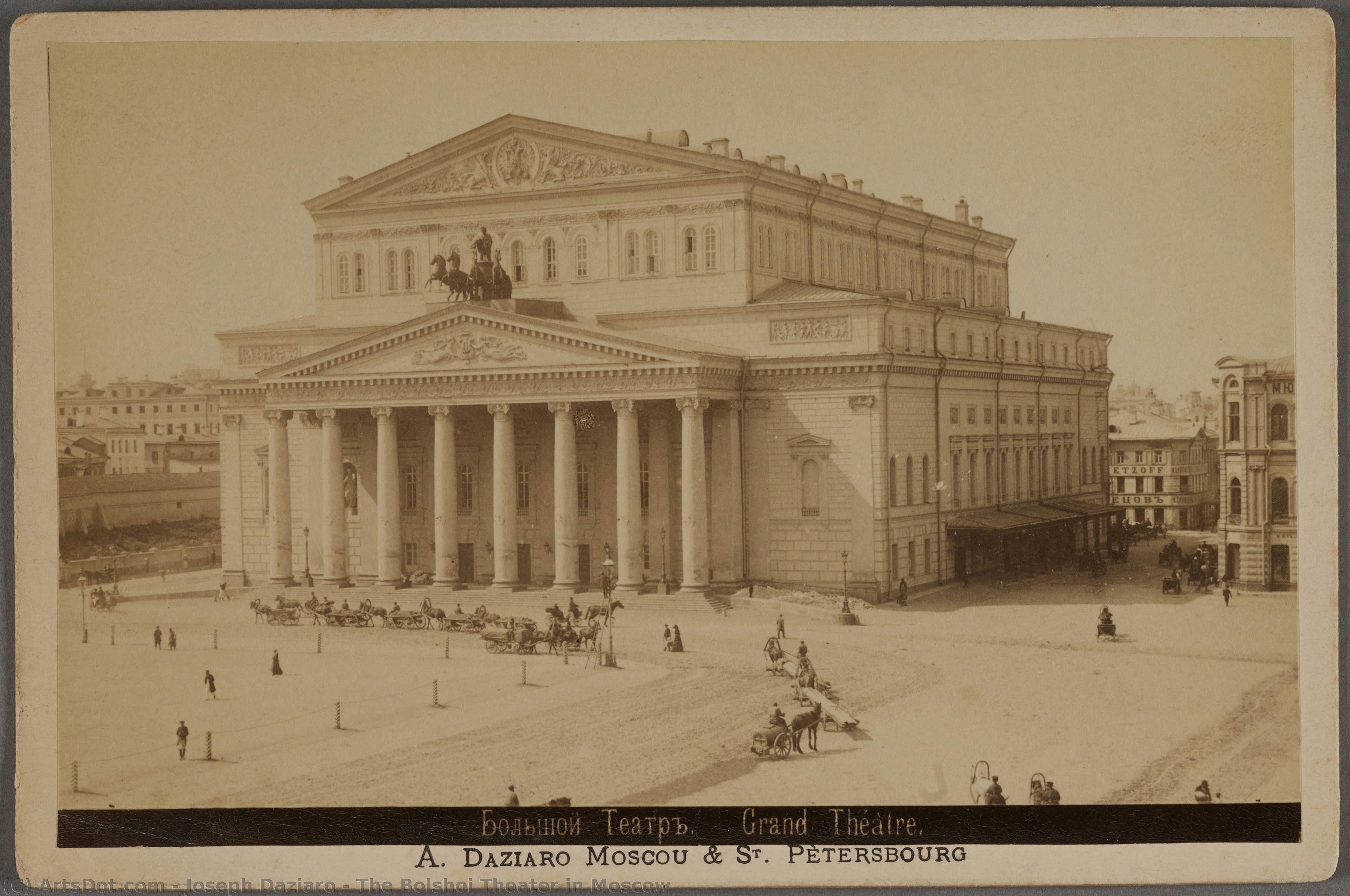 The Bolshoi Theater In Moscow — Joseph Daziaro