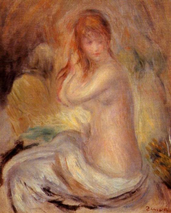 Bather 1 — Pierre-auguste Renoir