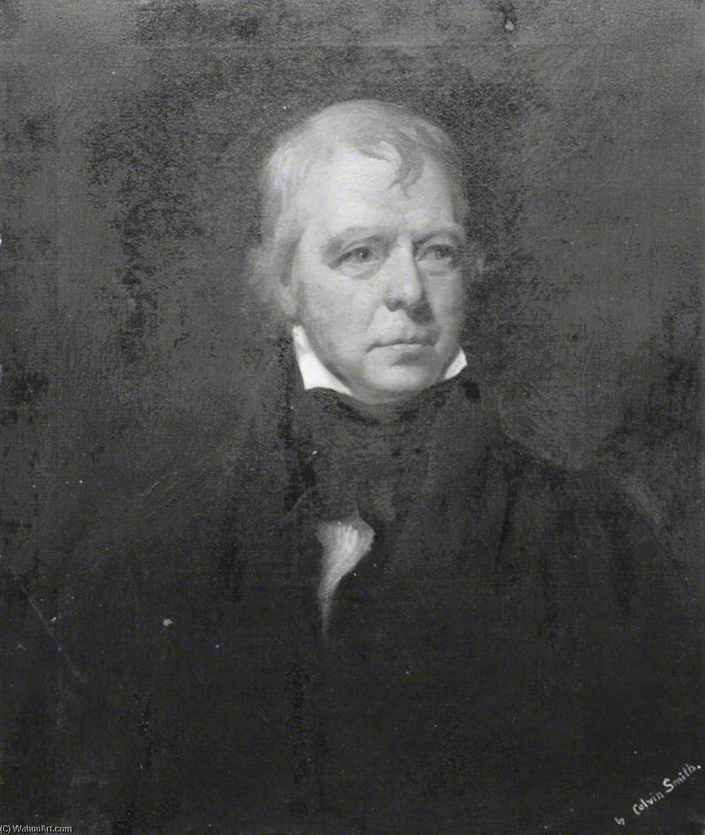 Sir Walter Scott (1771–1832), Novelist And Poet — Colvin Smith