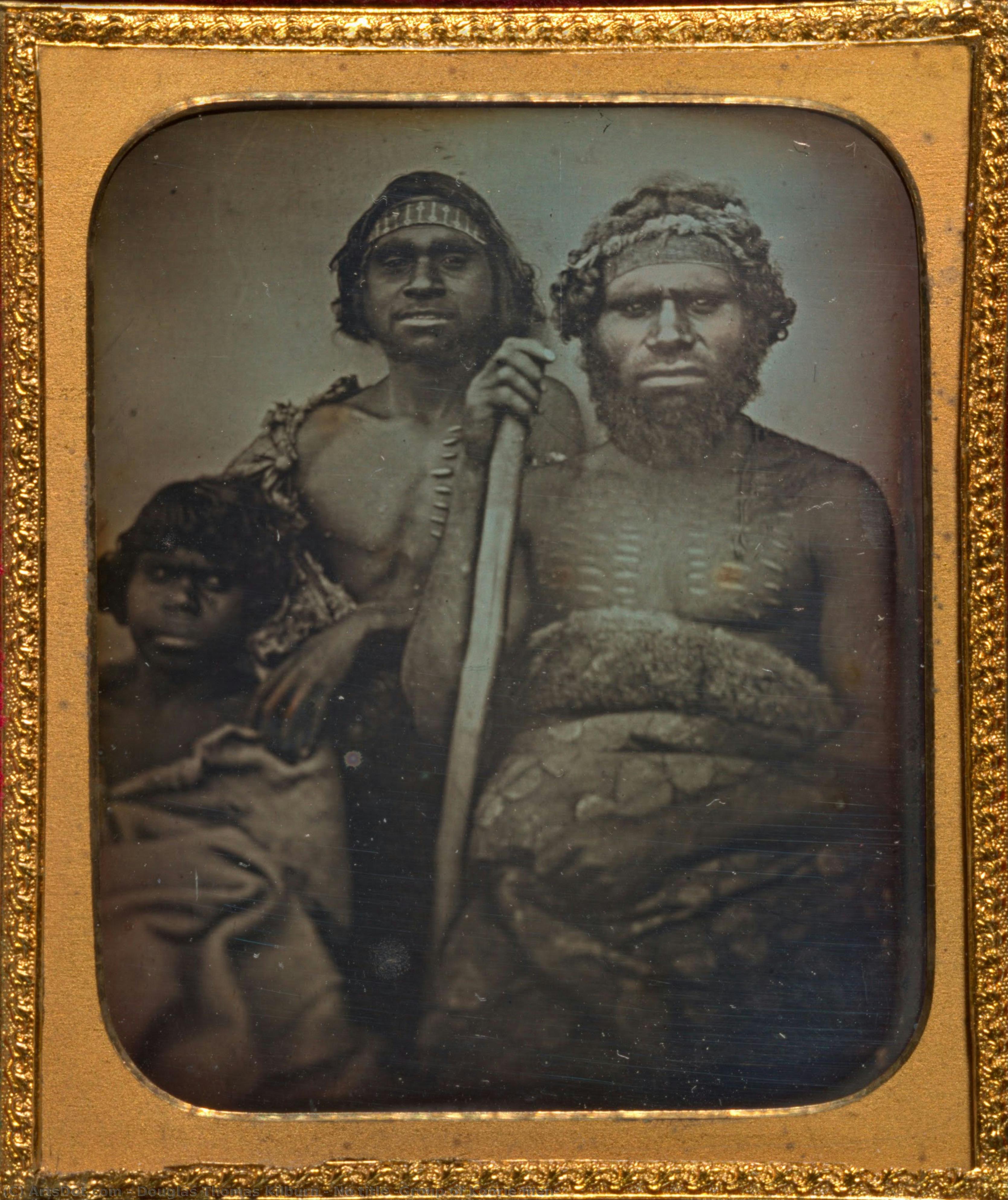 No Title (group Of Koorie Men) — Douglas Thomas Kilburn