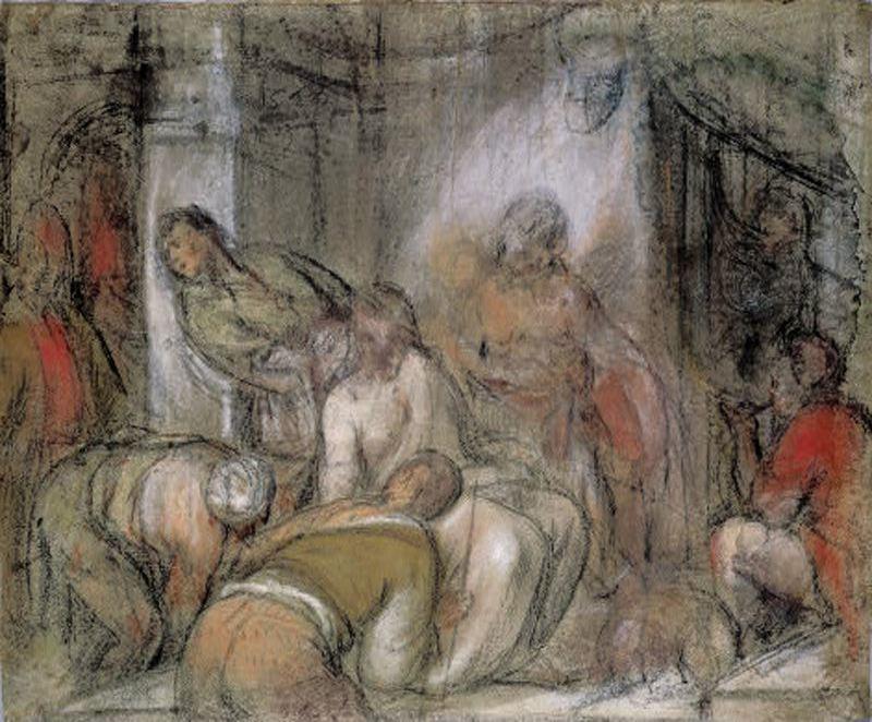 The Mocking Of Christ — Jacopo Bassano (jacopo Da Ponte)