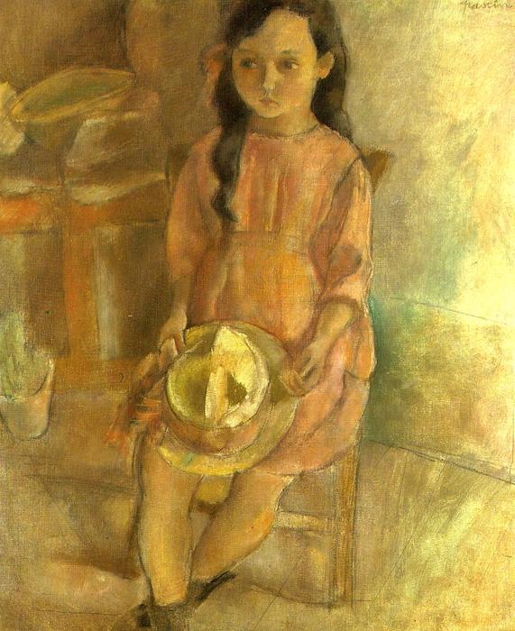 Seated Young Girl — ジュール・パスチン