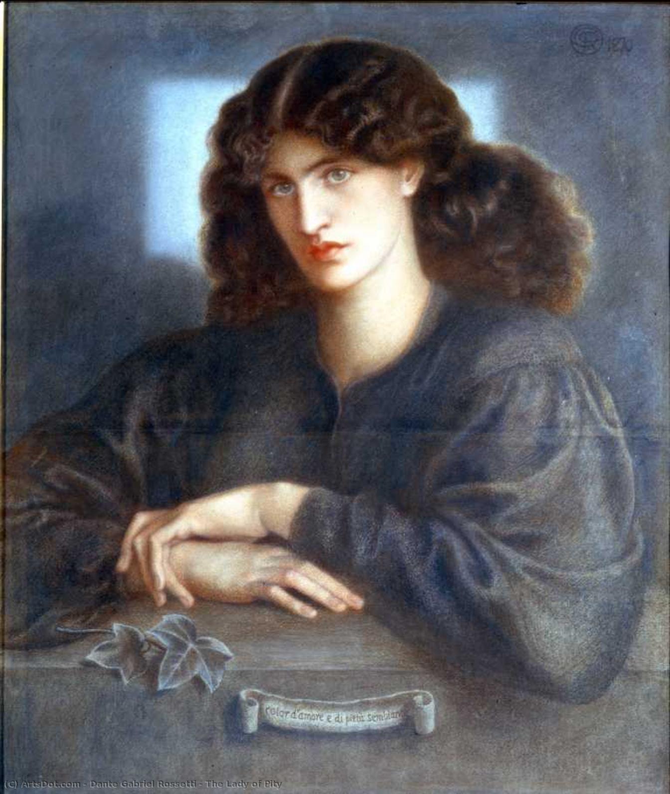 The Lady Of Pity — Dante Gabriel Rossetti