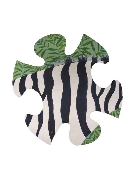 Jungle Jigsaw Zebra Neck (12 Of 14) — Sally Court
