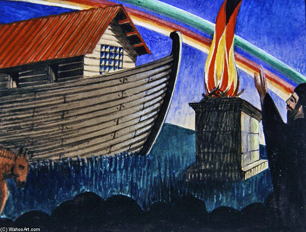 Noah And The Ark — Eric Gill