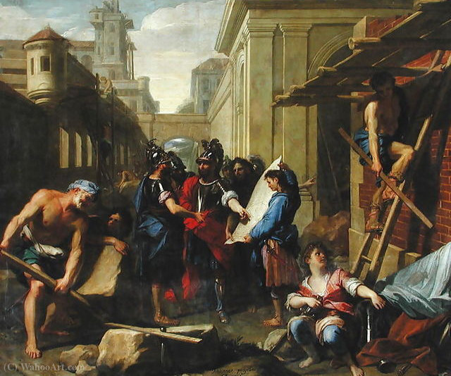 Foundation Of A Town In Germania By The Tectosages — Jean Baptiste Jouvenet