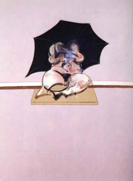 Studies Of The Human Body - Triptych, 1970 Centre — Francis Bacon