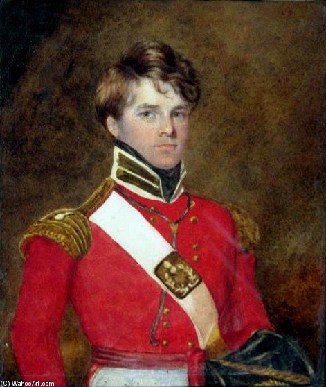 Portrait Of Lt. Col. Henry William Preedy — Octavius Oakley