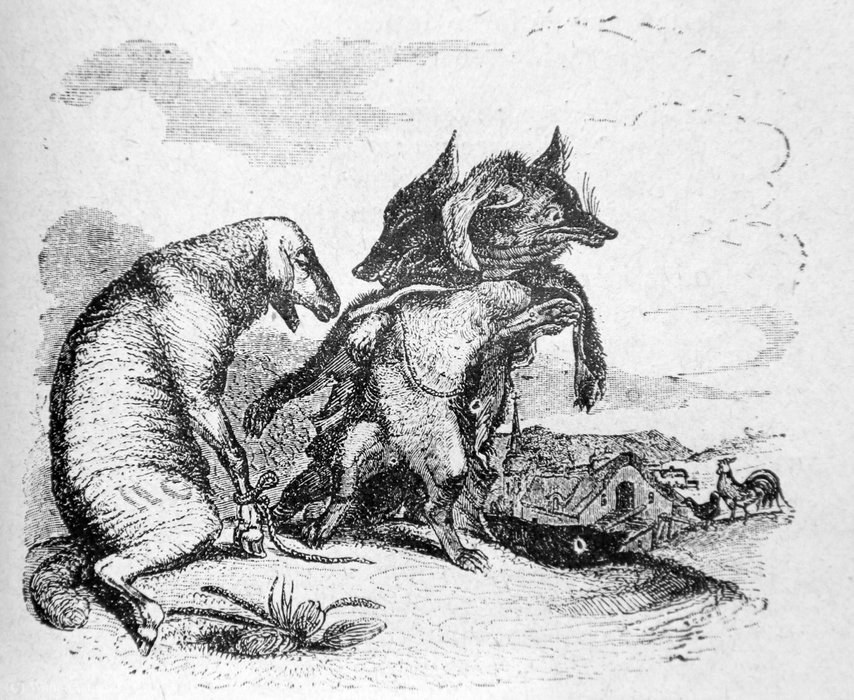 Illustrations Of La Fontaine's Fables — Jean Jacques Grandville