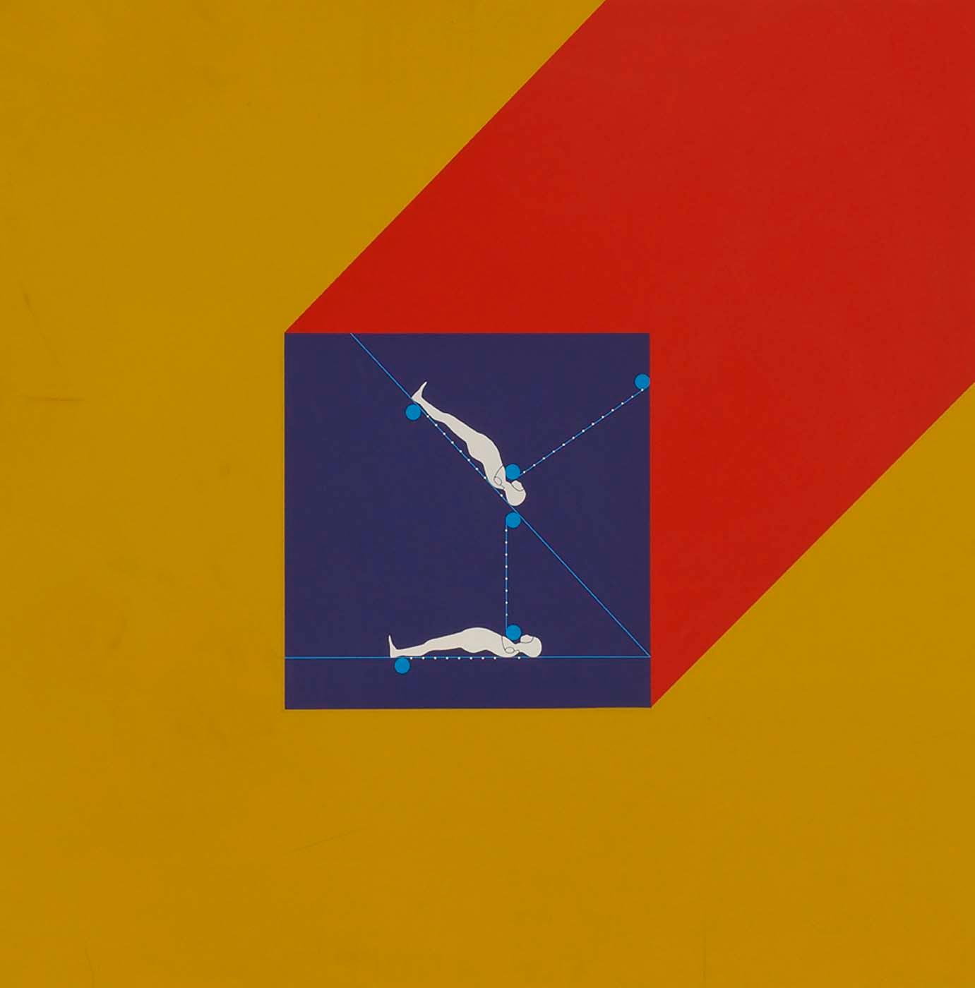 Falling Man Manscape, From The Portfolio Falling Man Manscapes — Ernest Tino Trova