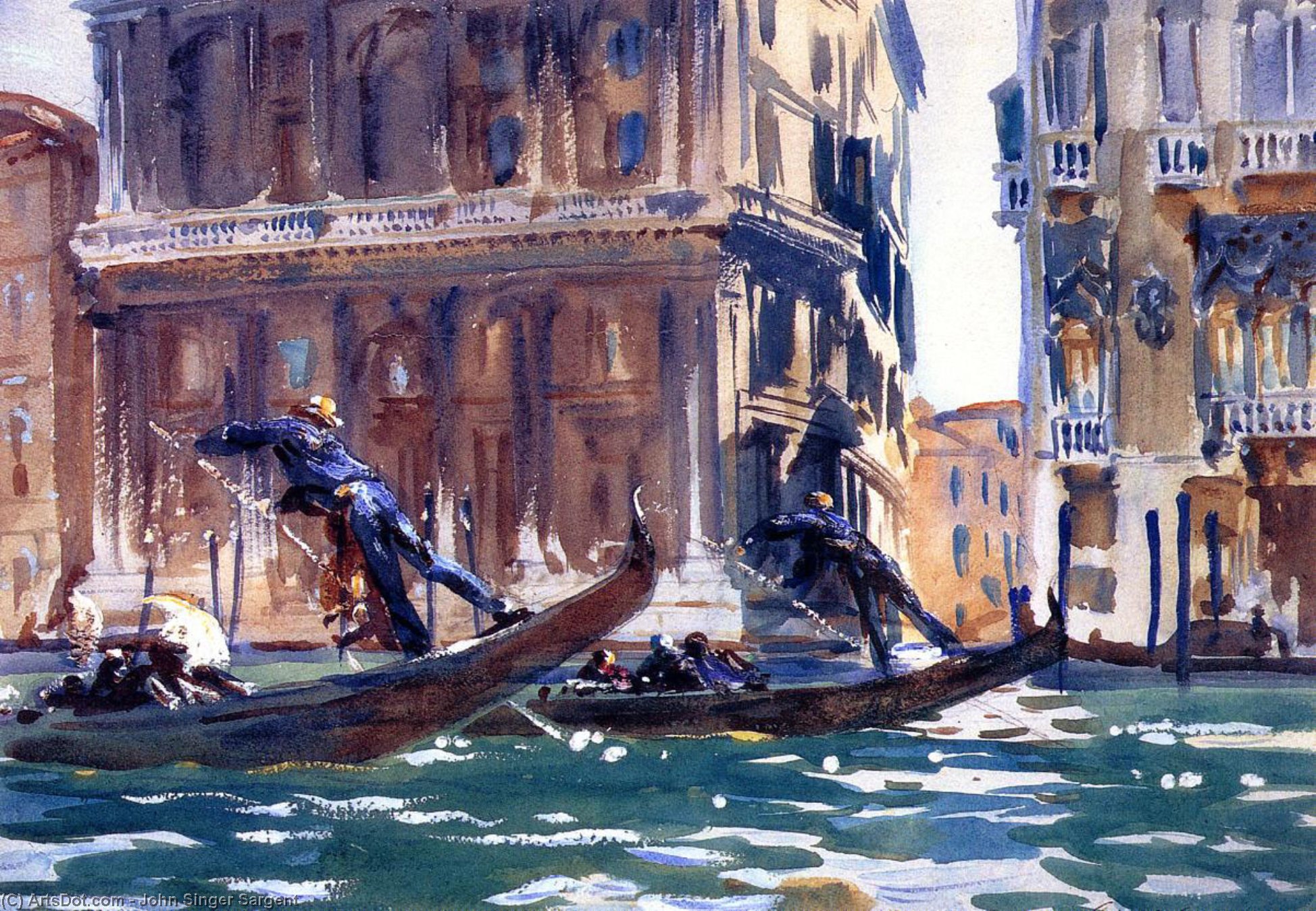 On The Canal — ジョン・シンガー・サージェント