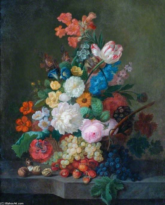 Flowers And Fruit — Gerard Van Spaendonck