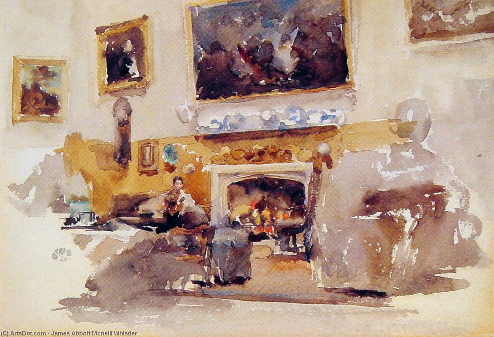 Moreby Hall — James Abbott Mcneill Whistler