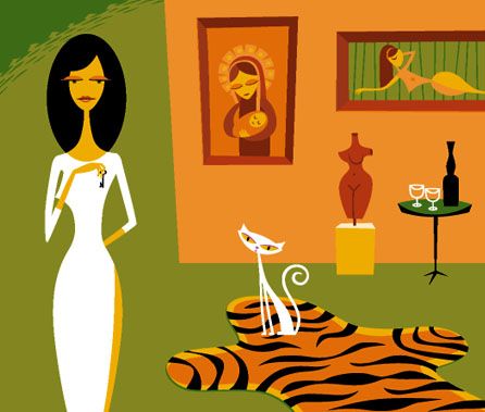 Virgo — Josh Agle (shag)