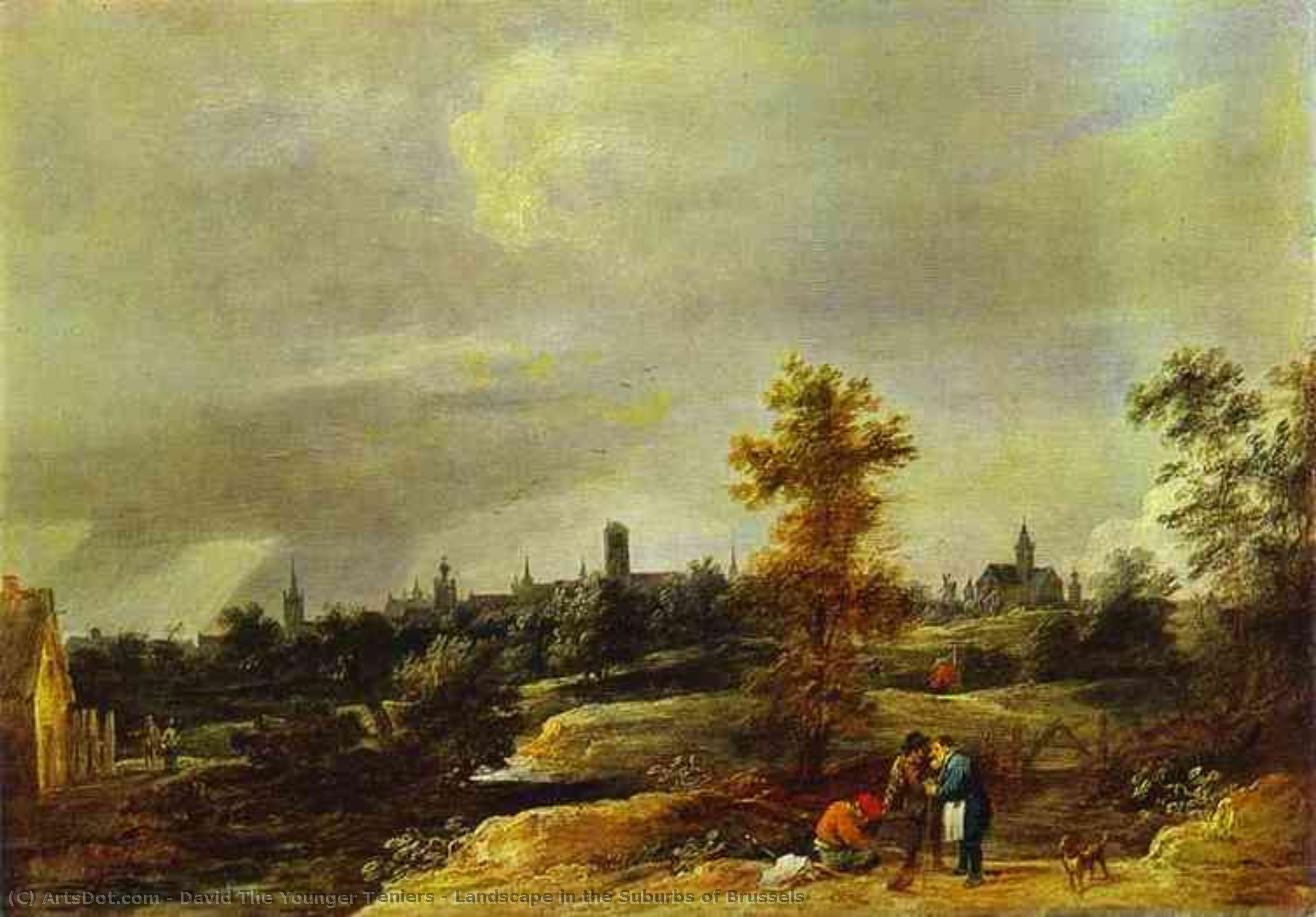 Landscape In The Suburbs Of Brussels — ダフィット・テニールス（若者）