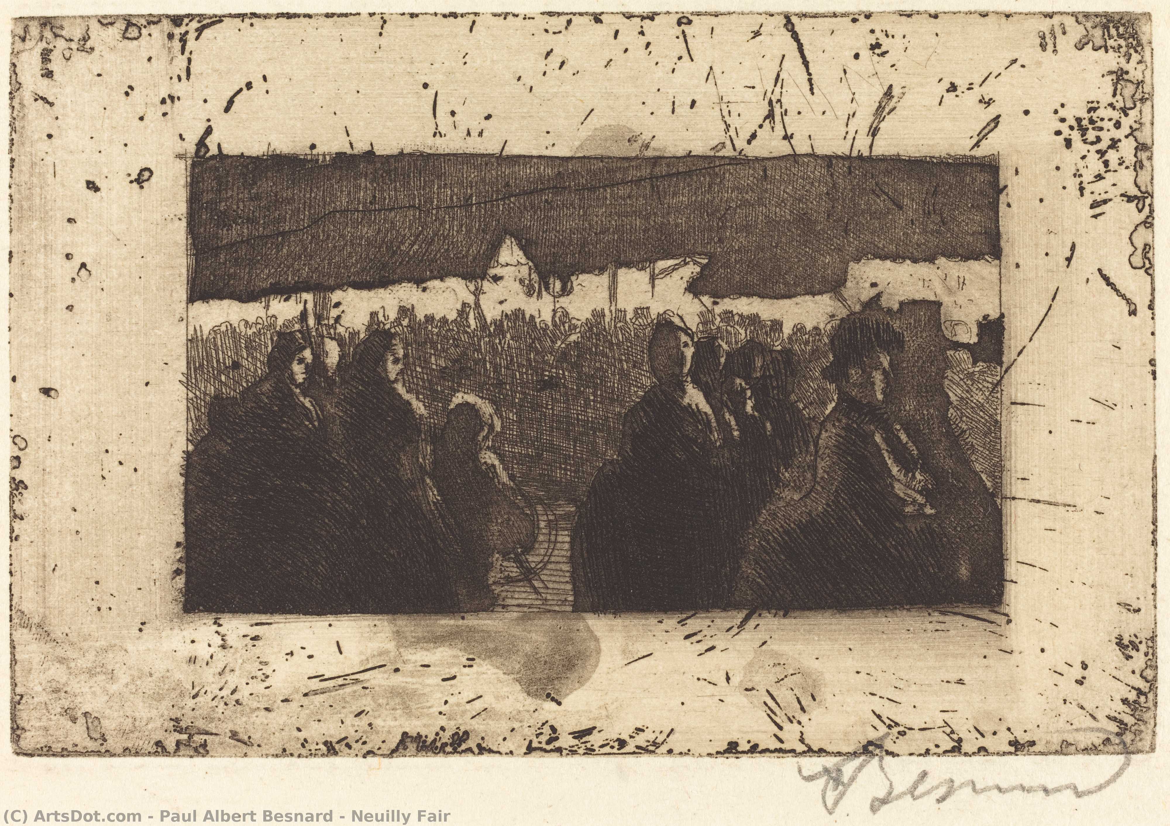Neuilly Fair — Paul Albert Besnard
