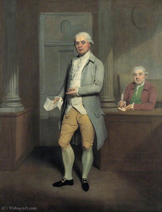 Abraham Vickery — Johann Zoffany