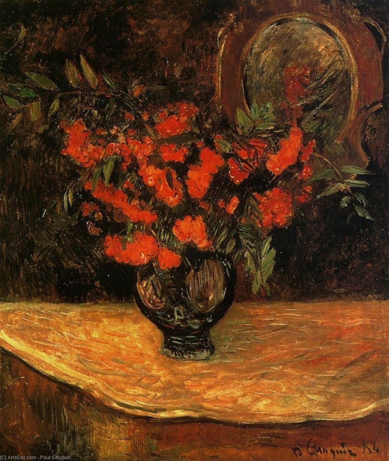 Bouquet — Eugène Henri Paul Gauguin