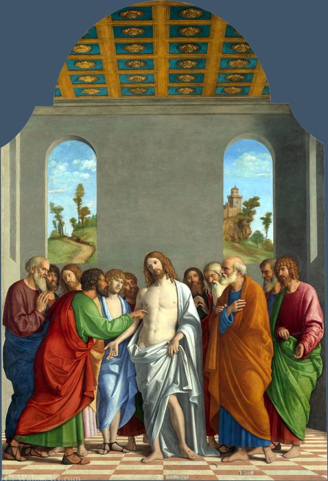 The Incredulity Of Saint Thomas — Giovanni Battista Cima Da Conegliano