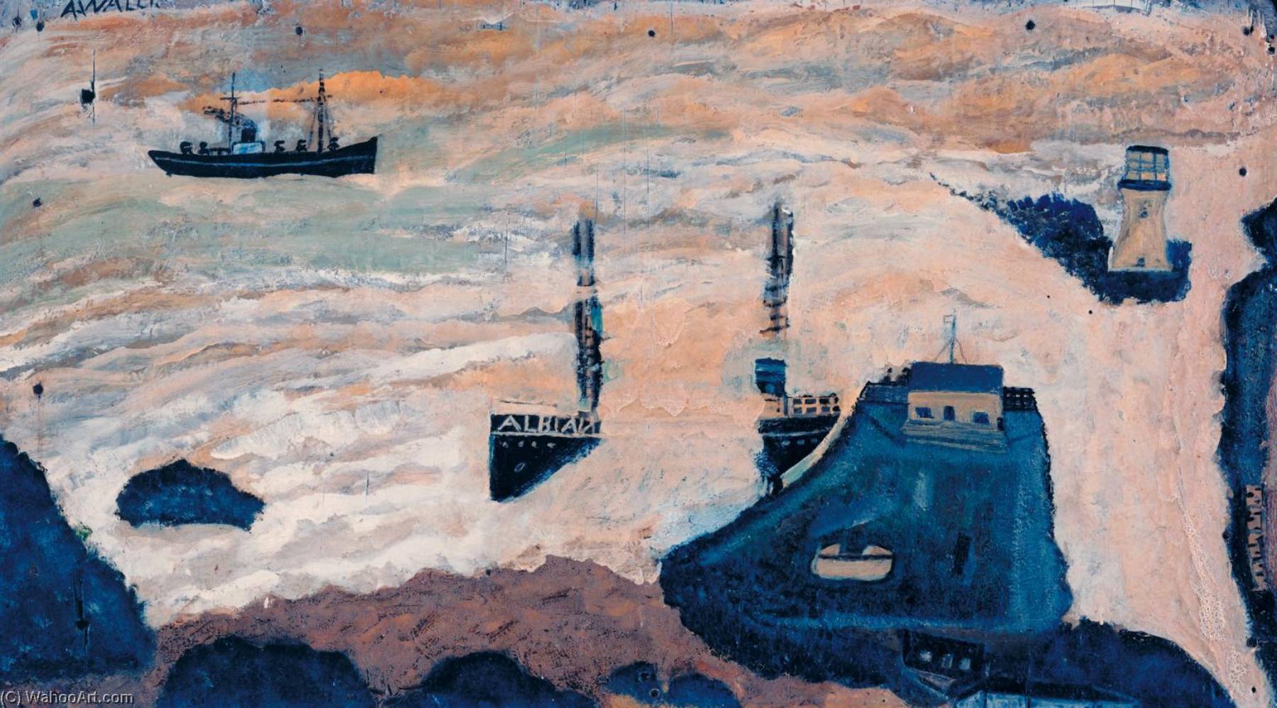 Wreck Of The Alba — Alfred Wallis
