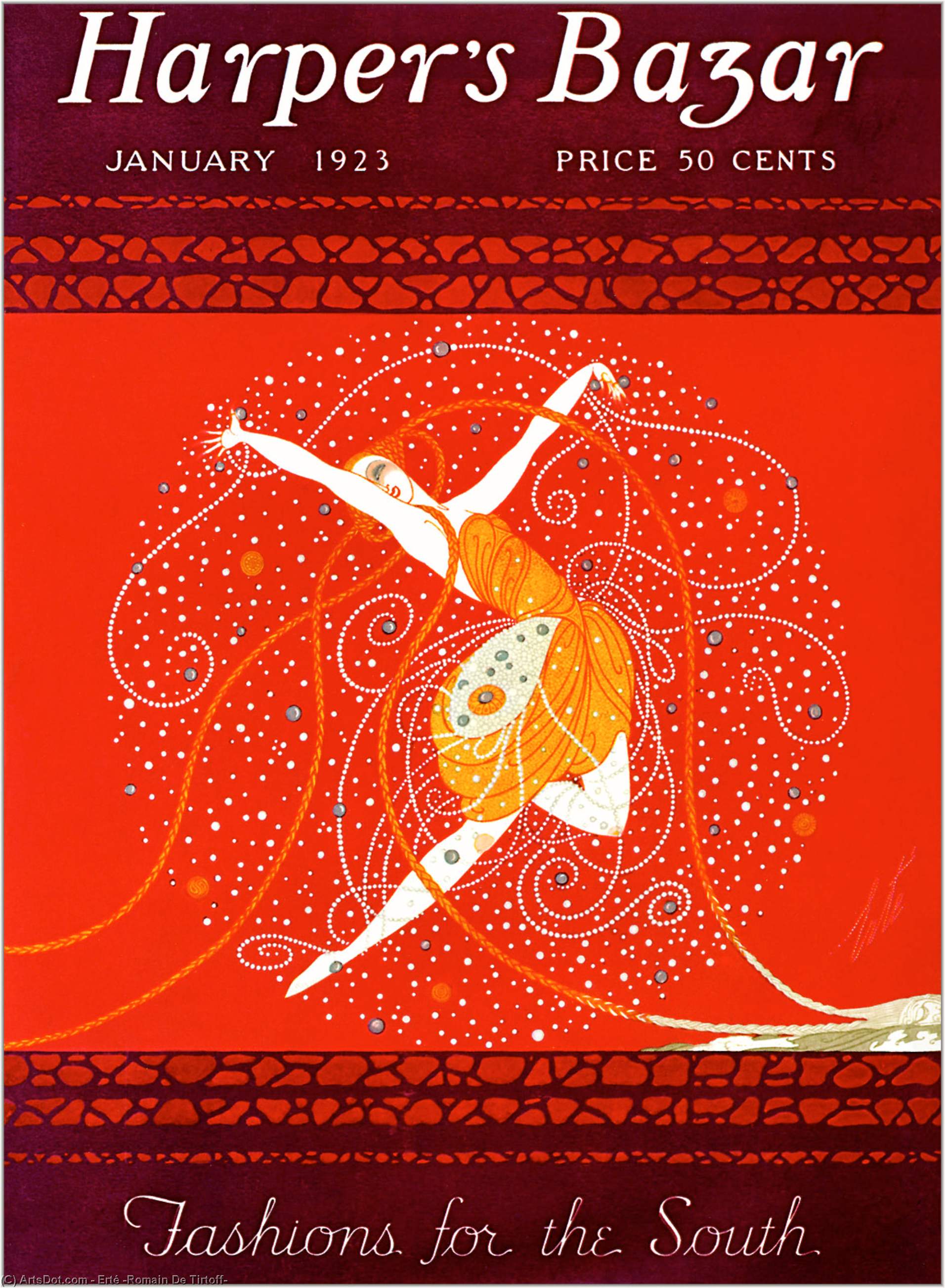 Hapers Bazar Cover — Erté