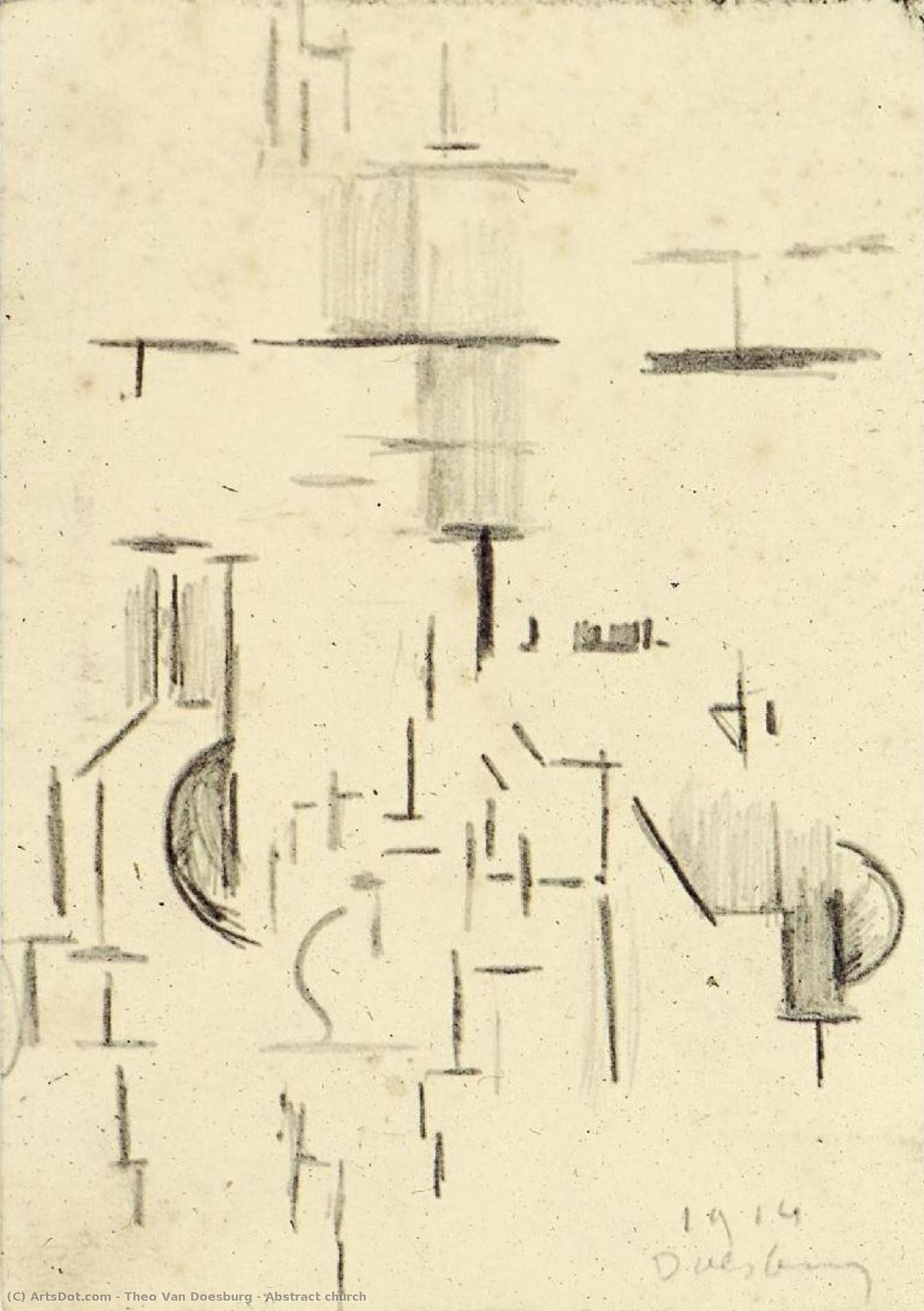 Abstract Church — Theo Van Doesburg