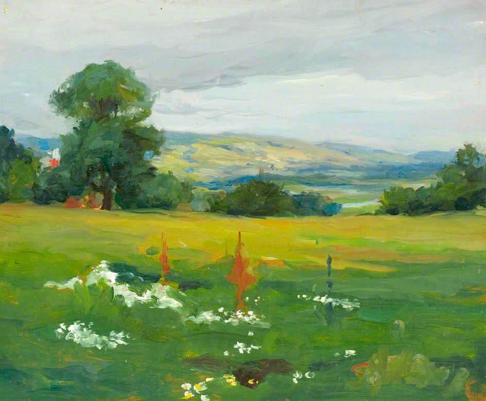 A Grey Day — Cecil Leonard Burns