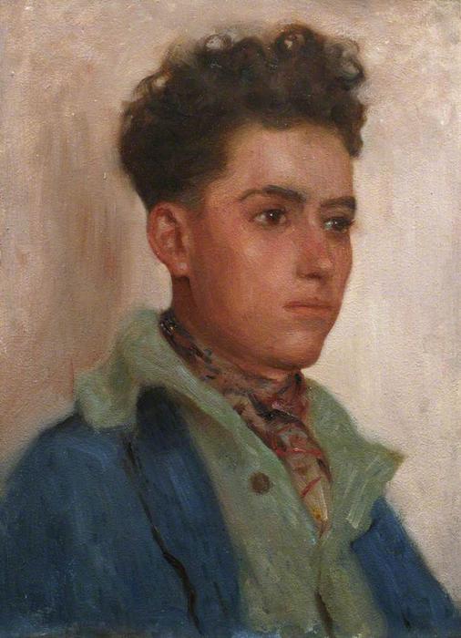 Portrait Of A Youth — Henry Scott Tuke