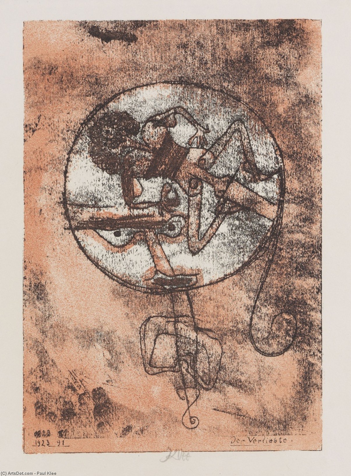 The Lover — Paul Klee